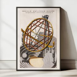 Tycho Brahes store �kvatorial-armillarsf�re 1662 - Astronomi