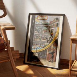 Portr�t af Tycho Brahe 1662 - Astronomi