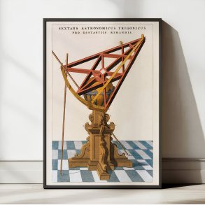 Tycho Brahes astronomiske sekstant 1662 - Astronomi