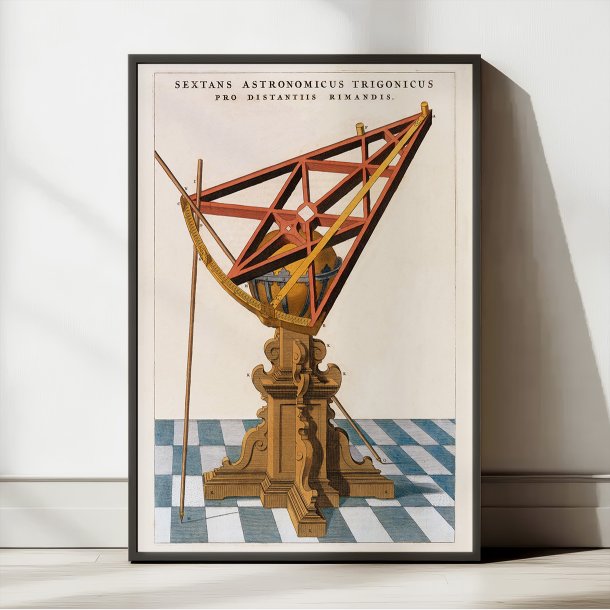 Tycho Brahes astronomiske sekstant 1662 - Astronomi