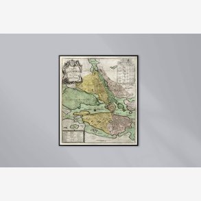Charta Stockholm 1751 - Bykort