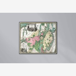 Prospect Der K�n. Schwedischen 1715-1725? - Bykort