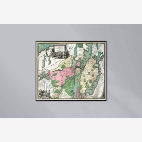 Prospect Der K�n. Schwedischen 1715-1725? - Bykort