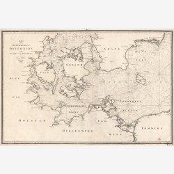 �ster Sj�n 1820 - Syd westra Del - S�kort