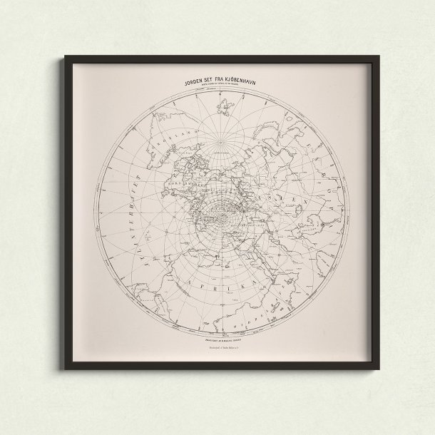 Jorden set fra Kjbenhavn 1875