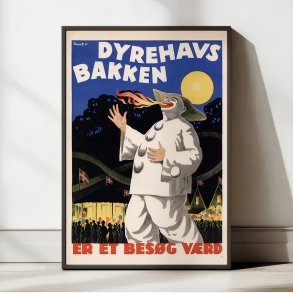 Cirkusplakater: Dyrehavsbakken - Plakat