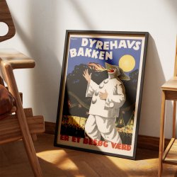 Cirkusplakater: Dyrehavsbakken - Plakat