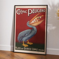 Conac Pelicano 1920 - Reklameplakat