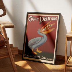 Conac Pelicano 1920 - Reklameplakat