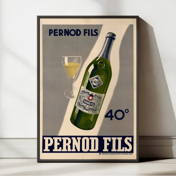 Pernod Fils 40� 1933 - Reklameplakat