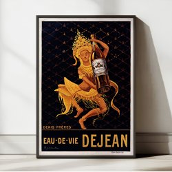Eau de vie Dejean 1912 - Reklameplakat