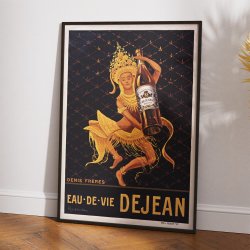 Eau de vie Dejean 1912 - Reklameplakat