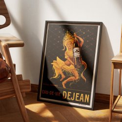 Eau de vie Dejean 1912 - Reklameplakat