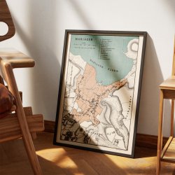 Mariager Bykort 1875