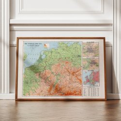 Den Europ�iske Krig 1914 - Krigskort