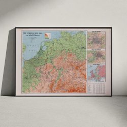 Den Europ�iske Krig 1914 - Krigskort