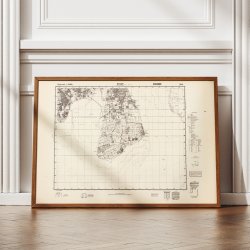 Amager 1940-44 - Tysk militrkort