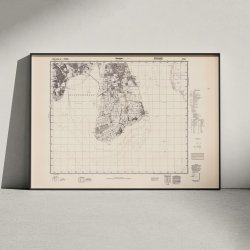 Amager 1940-44 - Tysk militrkort