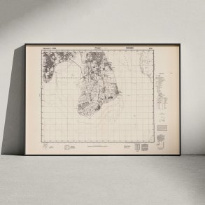 Amager 1940-44 - Tysk militrkort