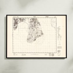 Amager 1940-44 - Tysk militrkort