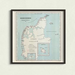 Redningsstationerne 1894 - Kongeriget Danmark