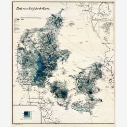 H�jdeforholdene i Danmark 1905 - Kort