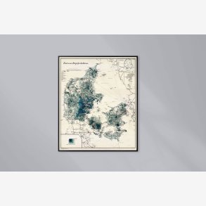 H�jdeforholdene i Danmark 1905 - Kort