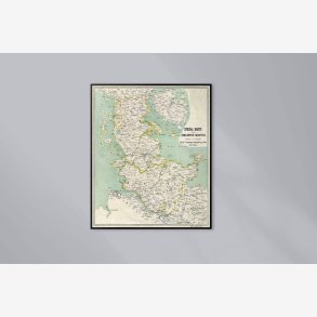 Specialkort over Slesvig-Holsten 1864 - Historisk kort