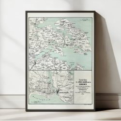 Specialkort over Als og Sundeved 1864 - Historisk kort