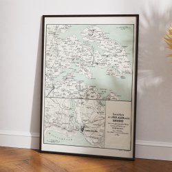 Specialkort over Als og Sundeved 1864 - Historisk kort