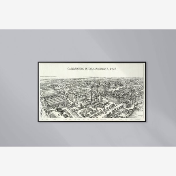Carlsberg Bryggerierne 1926 - Byprospekt