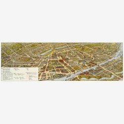 K�benhavn i fugleperspektiv, set fra Amager 1930 - Byprospekt