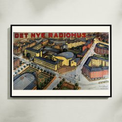 Det nye Radiohus p� Rosen�rns All� 1930-1939 - Byprospekt