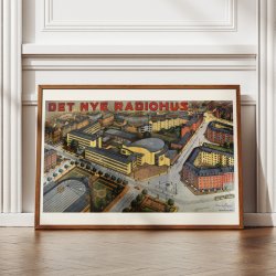 Det nye Radiohus p� Rosen�rns All� 1930-1939 - Byprospekt