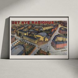 Det nye Radiohus p� Rosen�rns All� 1930-1939 - Byprospekt