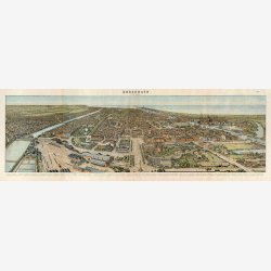 K�benhavn set fra Vesterbro 1897 - Byprospekt