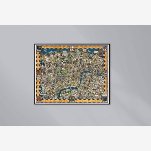 The Wonderground Map: Londons ber�mte undergrund 1927