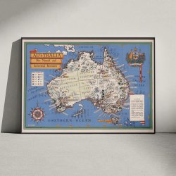 Australiens naturressourcer og industri 1942