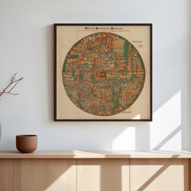 Mappa mundi 1898 - Ebstorfer Verdenskort