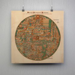 Mappa mundi 1898 - Ebstorfer Verdenskort