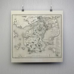 Tsinge 1822 - Thorseng og omliggende er