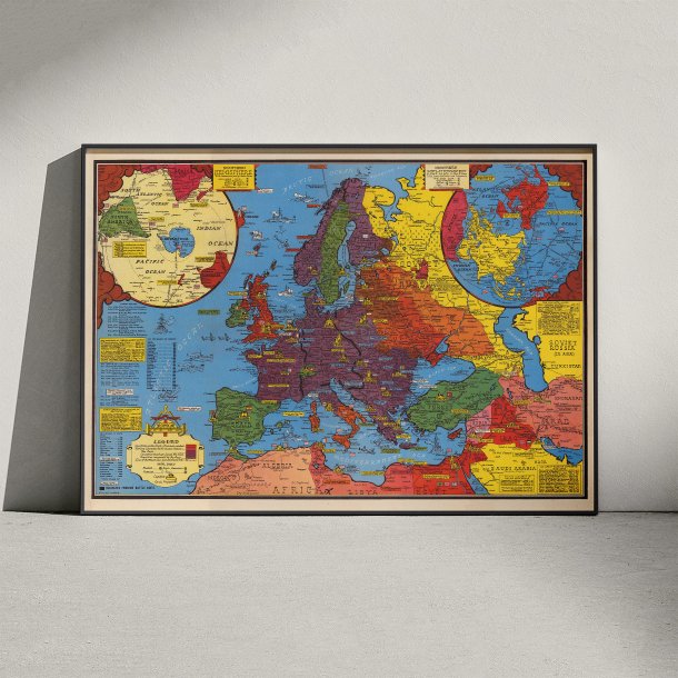 Anden Verdenskrig 1942 - Stanley Turner - Krigskort