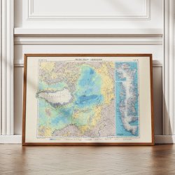 Ishavet og Gr�nland 1959 - Arktisk landkort