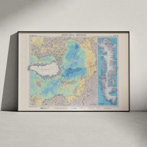 Ishavet og Gr�nland 1959 - Arktisk landkort