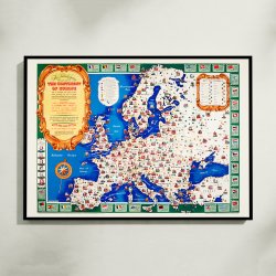 Europa 1946 - Landkort