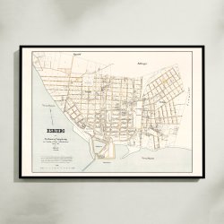 Esbjerg 1897 - Bykort