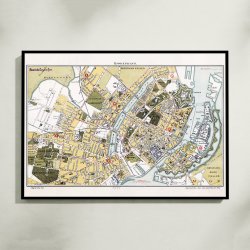 K�benhavn 1895 - Historisk bykort