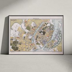 K�benhavn 1895 - Historisk bykort