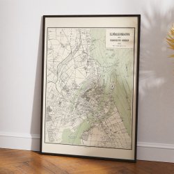 K�benhavn med N�rmeste Omegn 1897 - Bykort