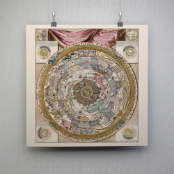 Verden i 1700 - Historisk illustration